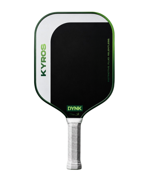 DYNK KYROS pickleball paddle — front face hero view